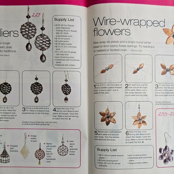 Bead Style Magazine Special Issue February 2008 Earrings That You Can Make - Picture 13 of 16